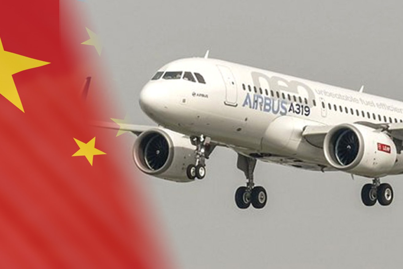 China says it will buy 300 Airbus planes, busting rival Boeing's hopes of a similar order.