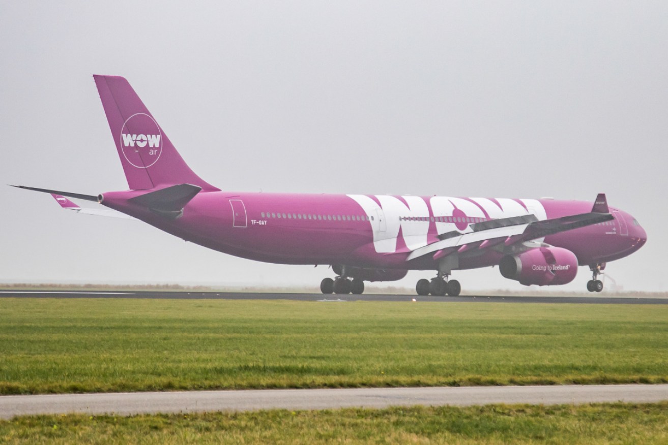 Wow Air passengers were advised to check with other airlines for available flights.