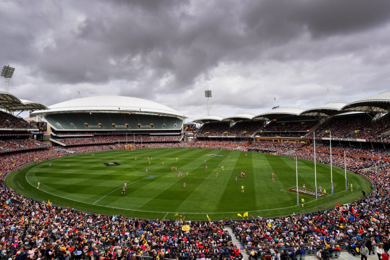 The Adelaide Oval crowd of 53,034 is believed to be the largest at a standalone women's sport event in Australia. 