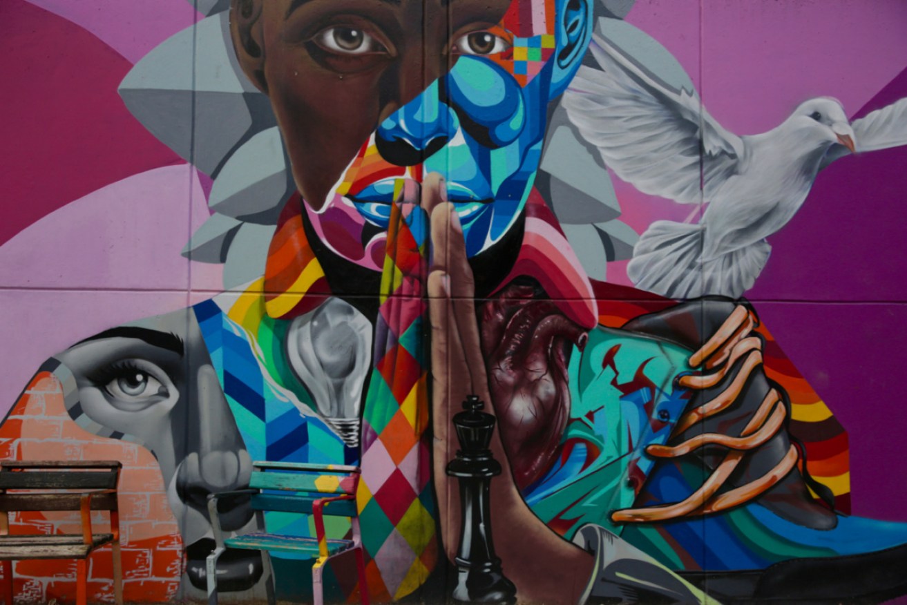The graffiti of Comuna 13 tells its history and its future story.