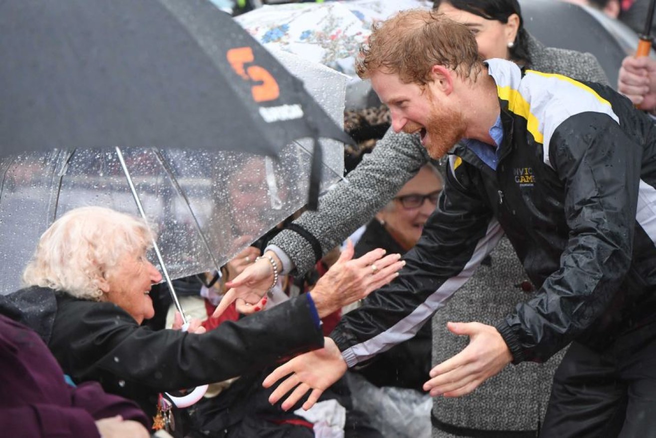 Daphne Dunne managed to meet Prince Harry three times during his visits to Australia.  