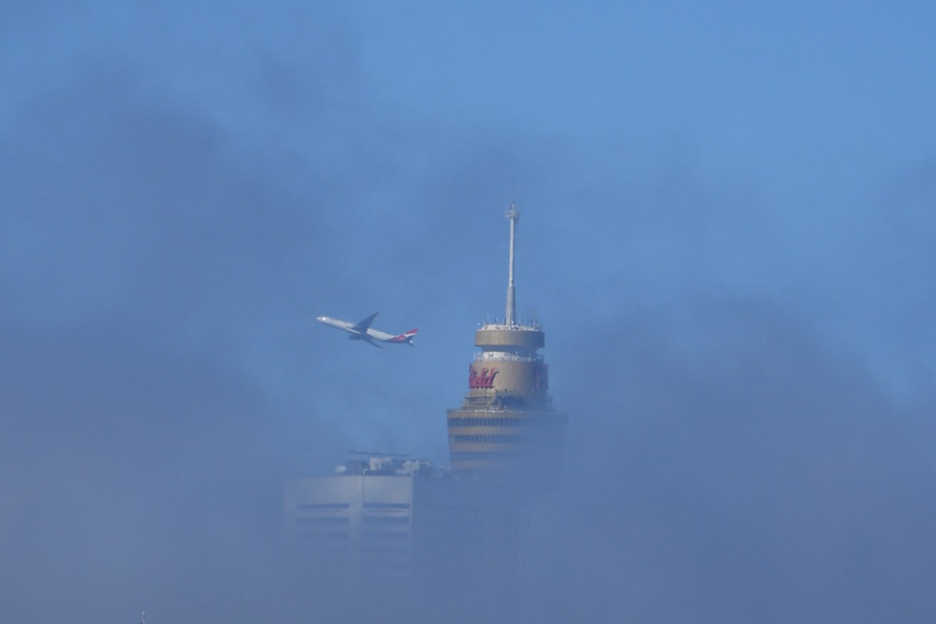 Flights were delayed for most of Wednesday after thick fog struck Sydney.