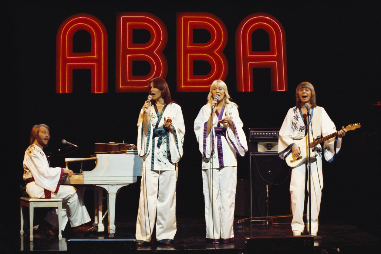Swedish supergroup Abba, pictured in 1977,  will release a new song later this year. 