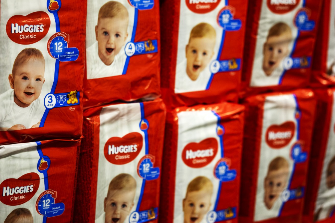 The production of Huggies nappies will be moved to Asian countries.