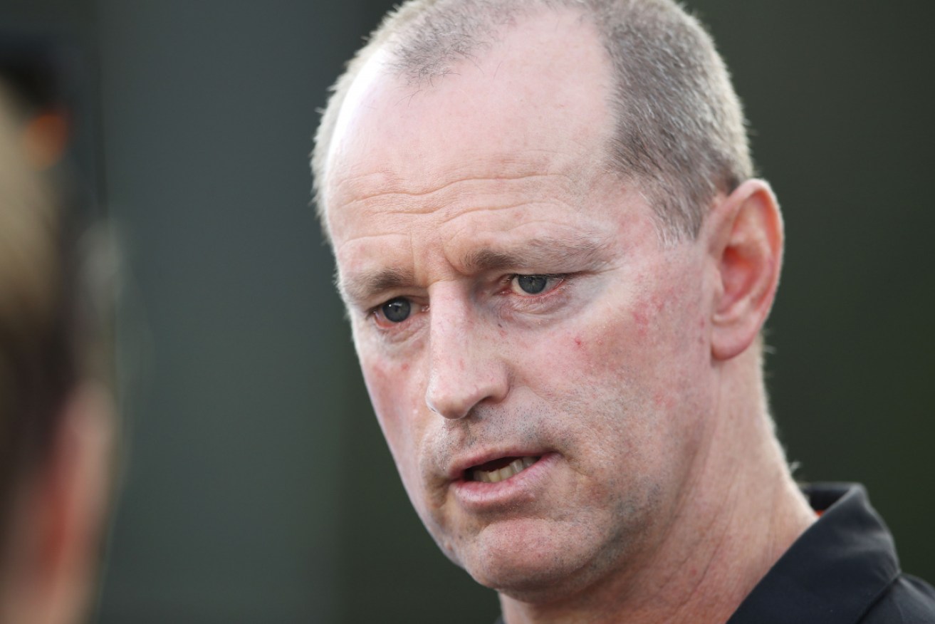 Tigers head coach Michael Maguire cannot risk losing her temper at his team again. 