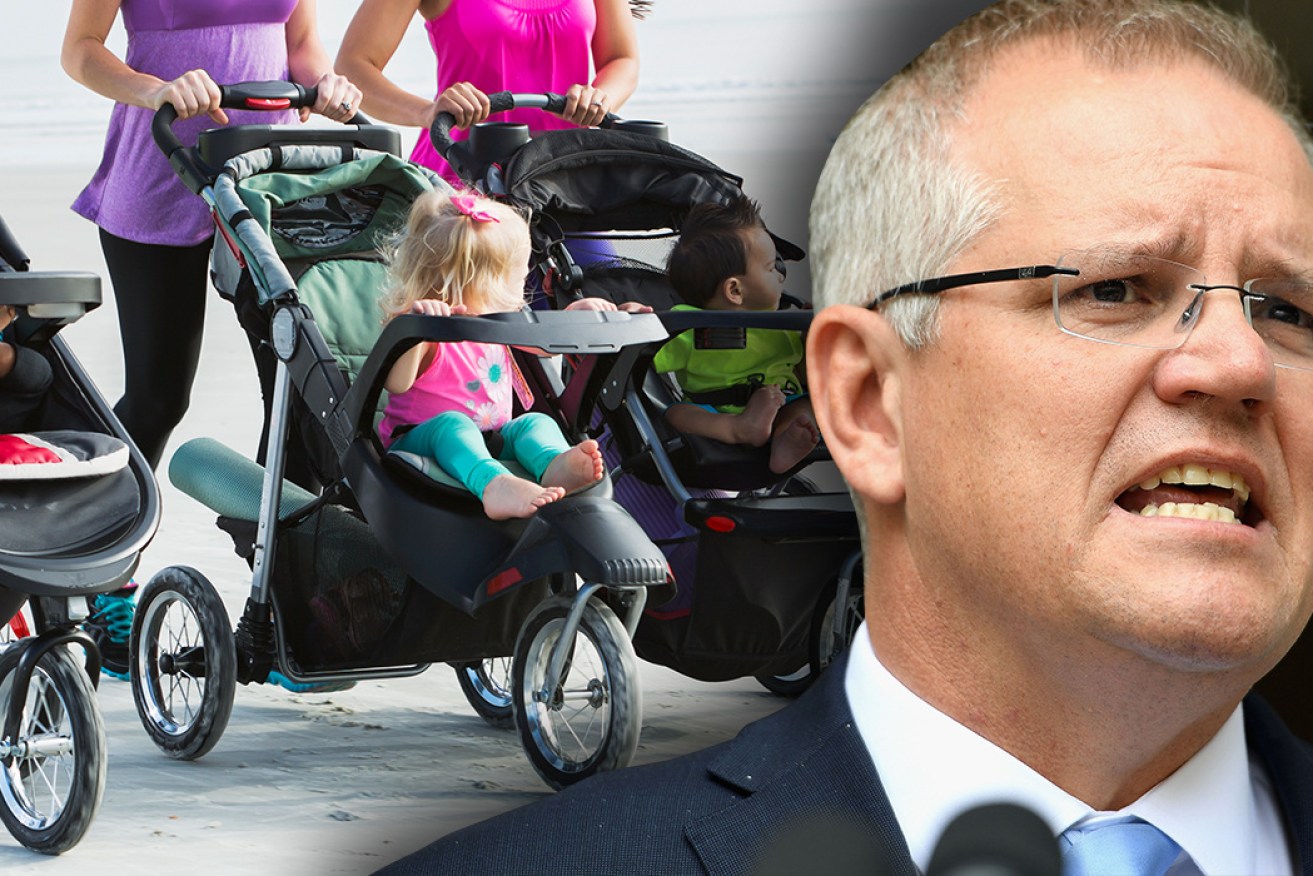 Australia's fertility rate will need to reverse its downward trend to make the budget's population growth figures work.
