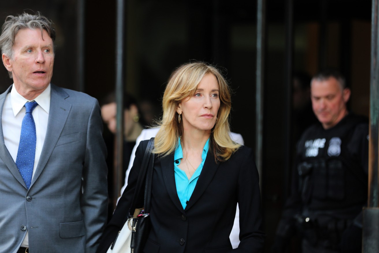 Felicity Huffman could go to jail for between four and 10 months for her role in the US college bribery and cheating scandal. 