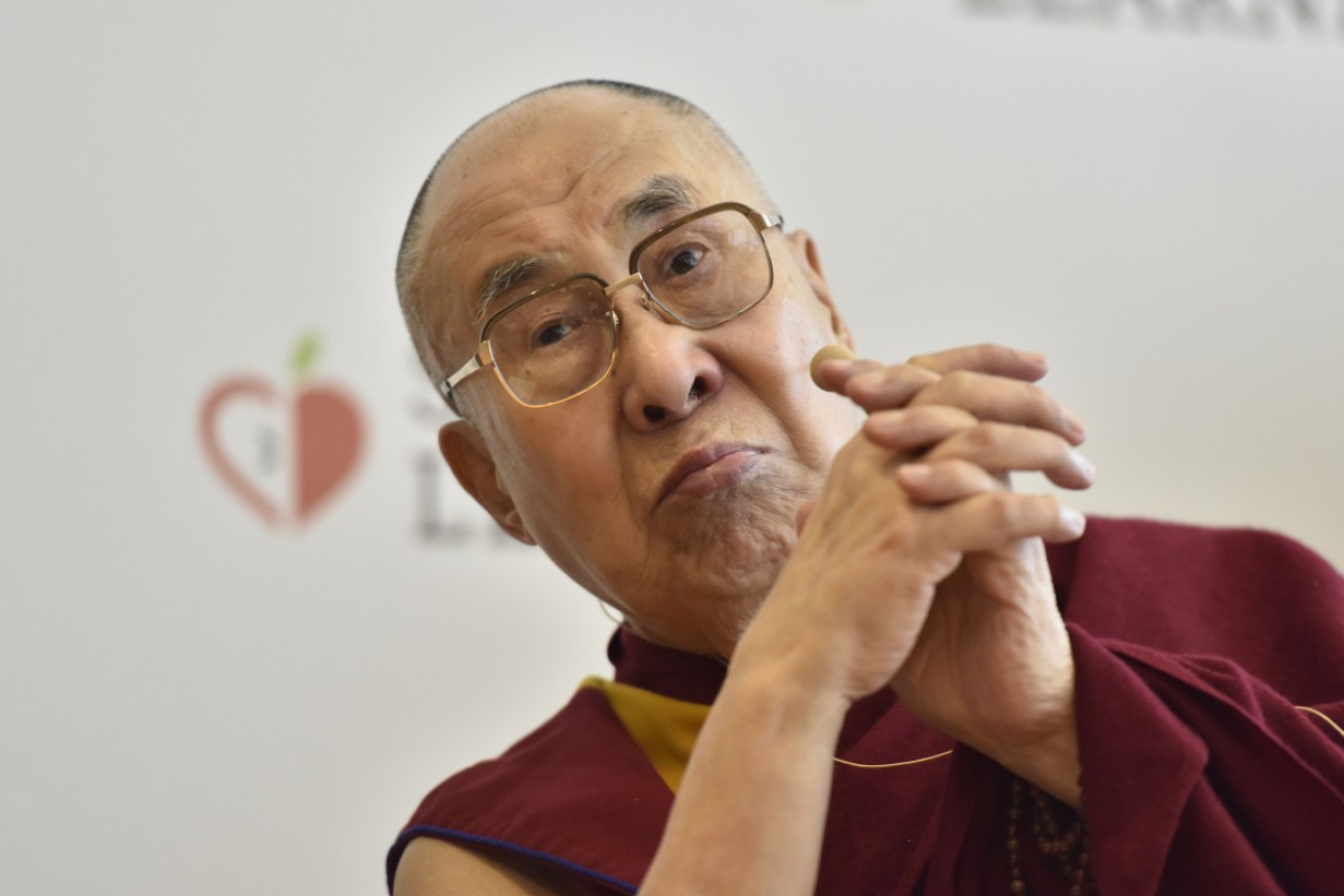 The Dalai Lama, spiritual leader of Tibet.