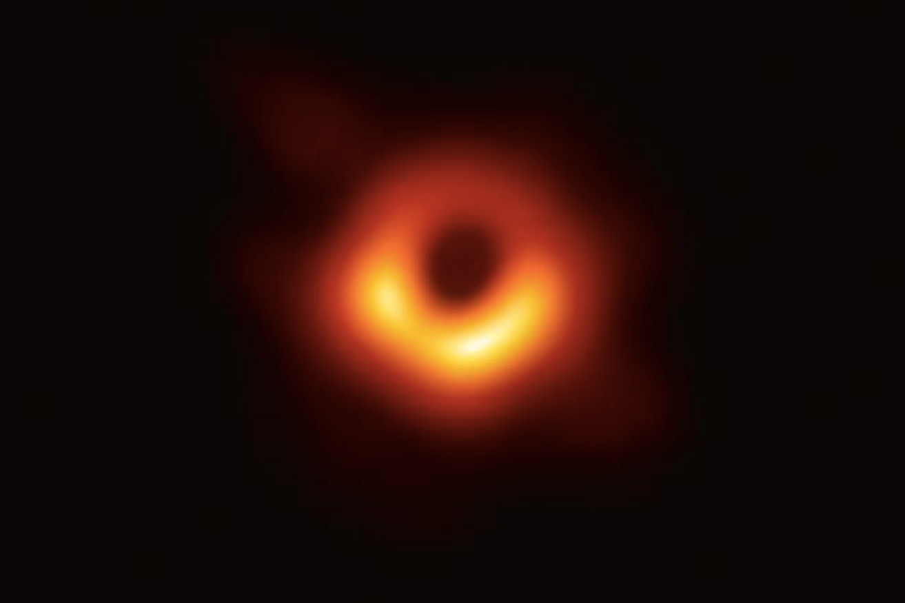 The first ever photo of a black hole has been captured.