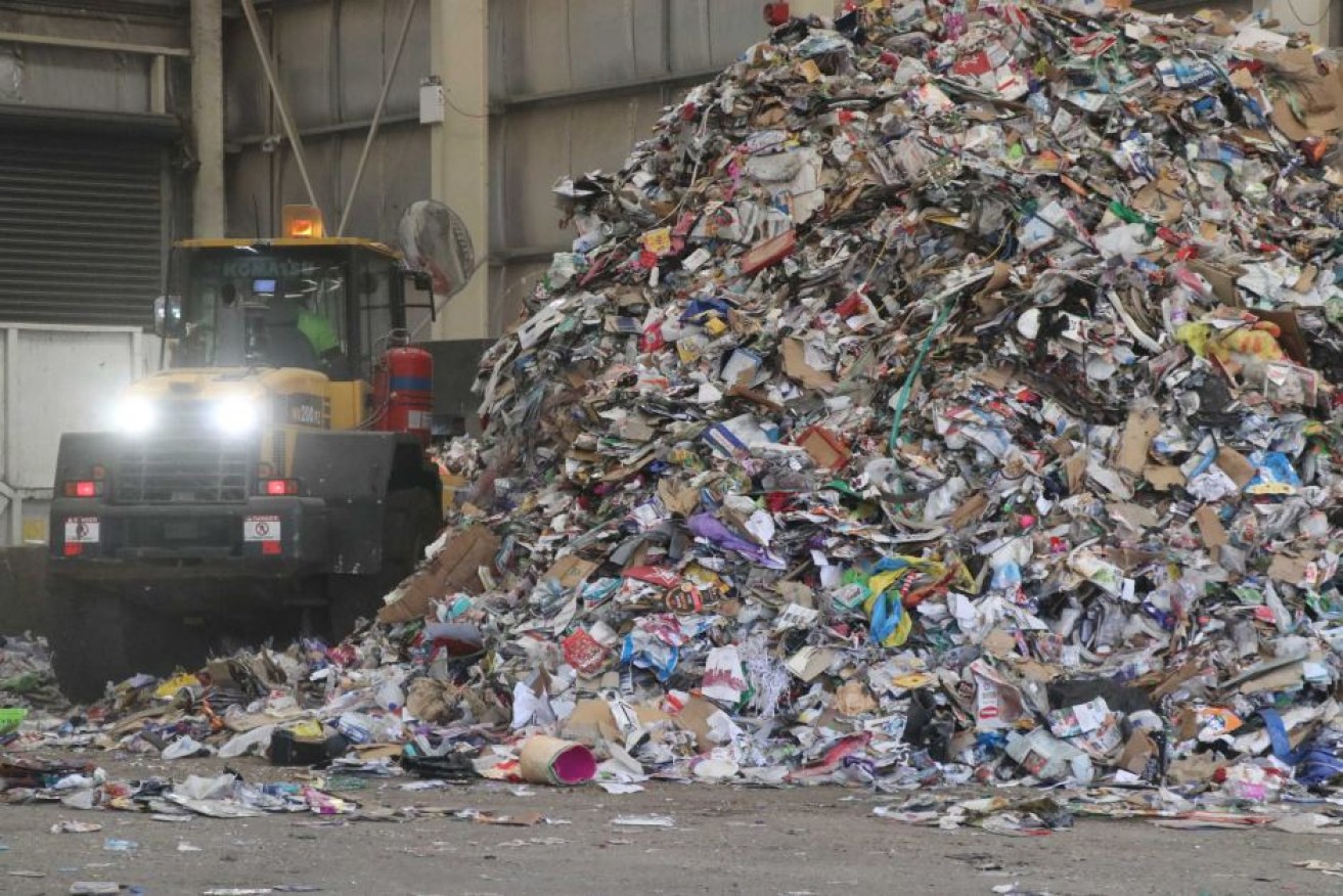 Australia is losing the war on waste following China's decision to stop taking our recycling a year ago. 