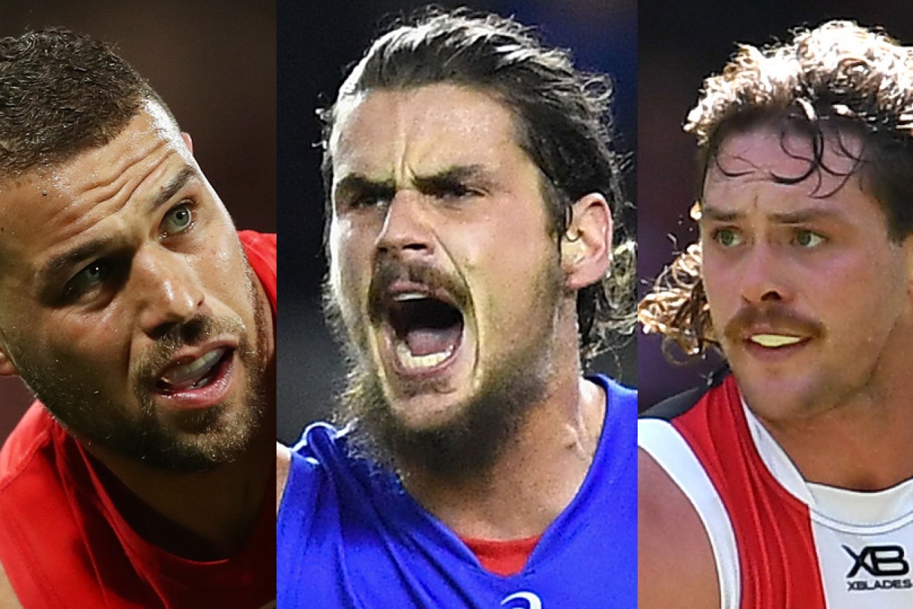 Lance Franklin, Tom Boyd and Jack Steven are among the game's best to have a mental health break.