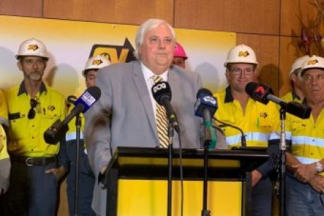 Clive Palmer promises to pay back workers, denies sacking anyone