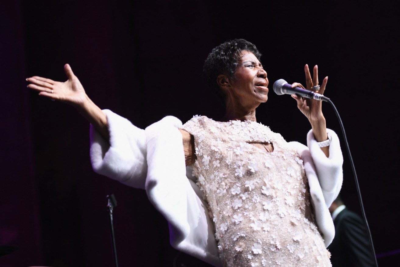 Aretha Franklin was recognised “for her indelible contribution to American music".