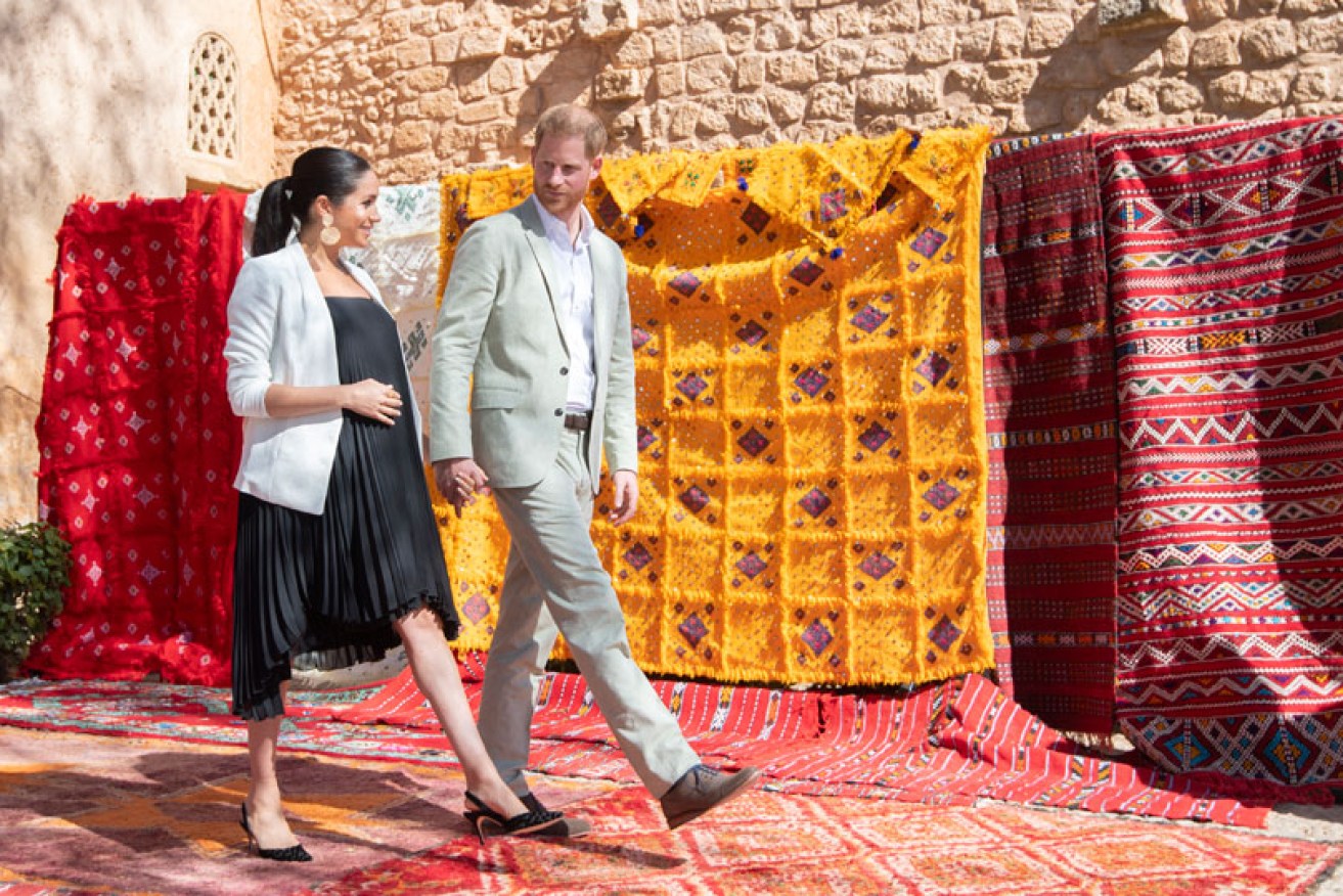 Harry and Meghan were in synch in Morocco on February 25 but are out of step with the public.