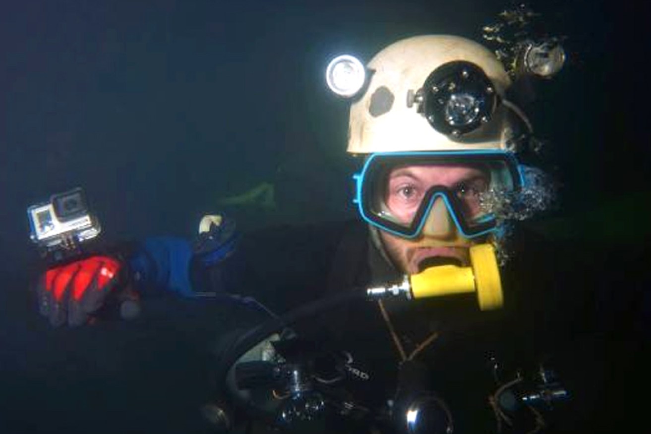 Mr Bratchley is an experienced diver, and had been in the Mill Pond Cave before.