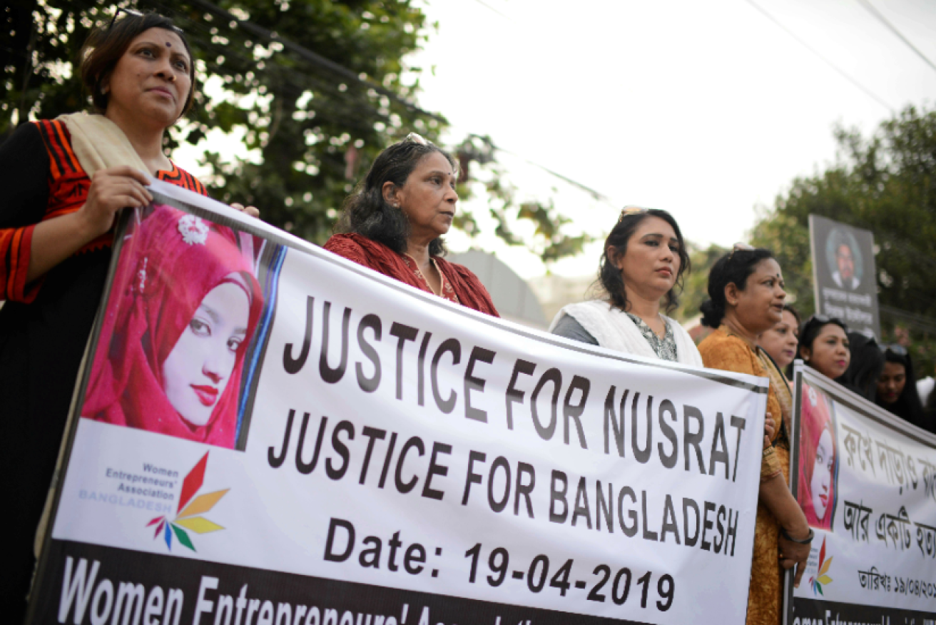 In a country where women are routinely raped and murdered, these protesters took a brave stand to demand justice for Nusrat Rafi.