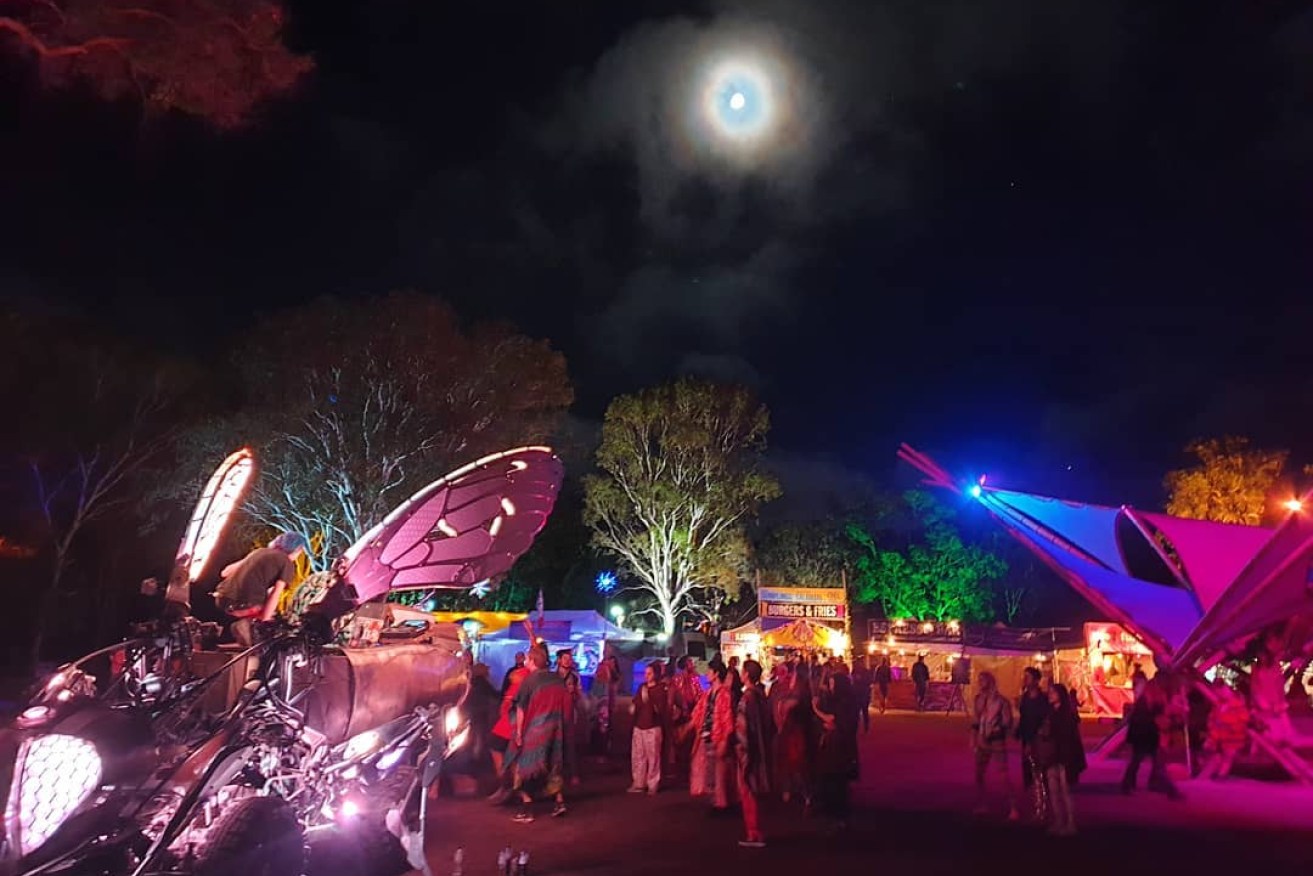Two people have died at a music festival in Queensland.