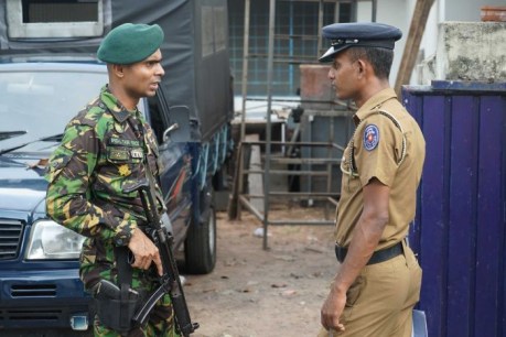 Pregnant wife of Sri Lanka bomber detonates suicide vest, killing children and police