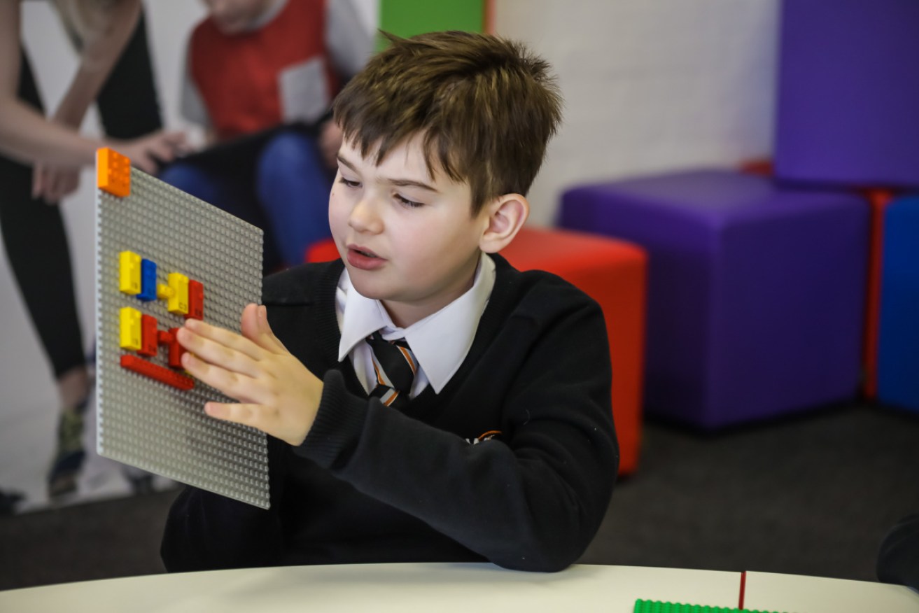 It's hoped the Lego Braille kit will be ready for global distribution next year.