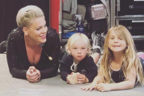 Seeing red over Pink and her decision to stop sharing her children on Instagram