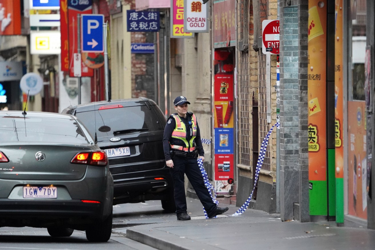 The body of a 32 year-old woman was found in Melbourne's Chinatown on Wednesday.