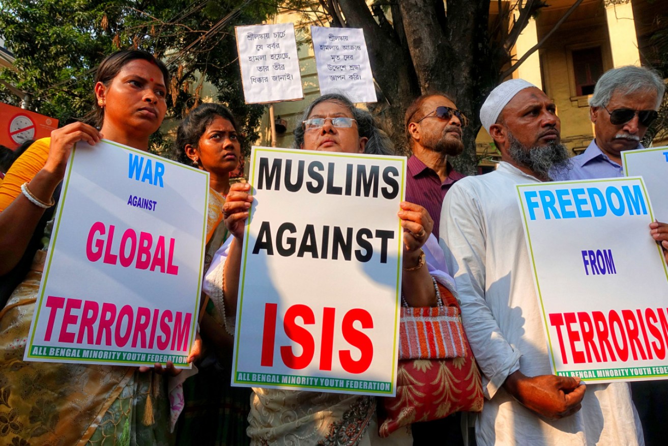 Protesters deride ISIS in Kolkata, West Bengal, India, following  the Sri Lanka bombings. But it's al-Qaeda taking firmer hold in India.  