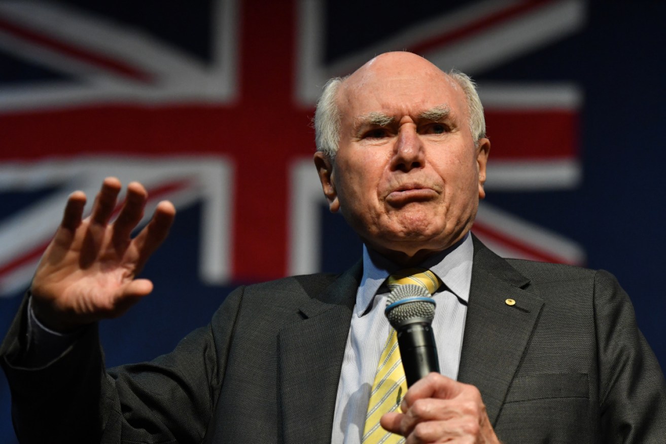 John Howard is urging Australians to allow due process to now take its course.