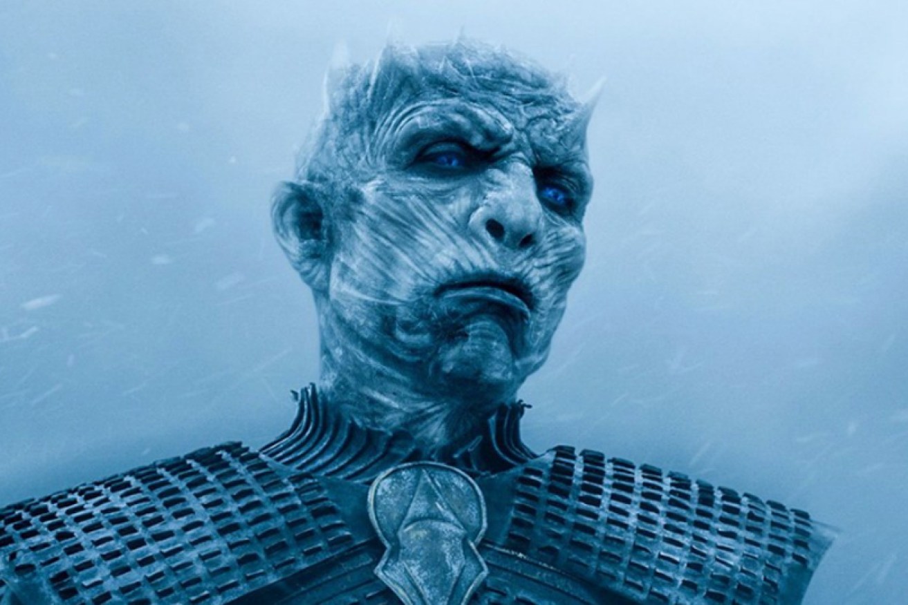 And that's a final goodnight to the Night King on <i>Game of Thrones.</i>