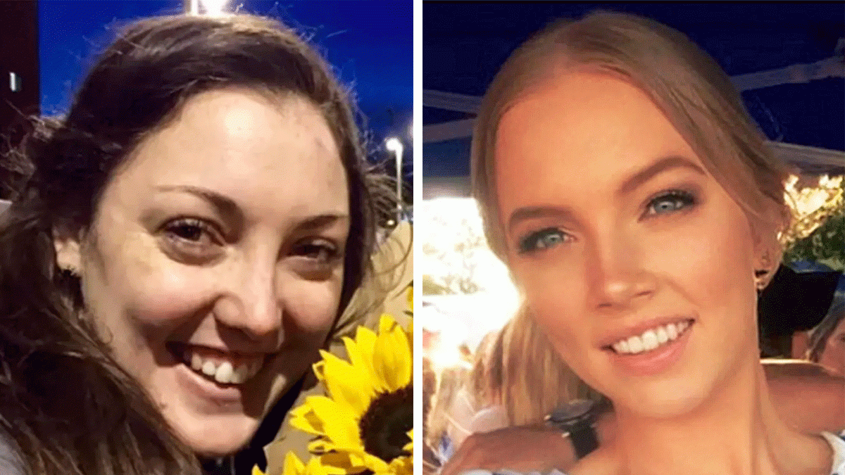 Sara Zelenak and Kirsty Boden were among eight people to lose their lives in the attack.