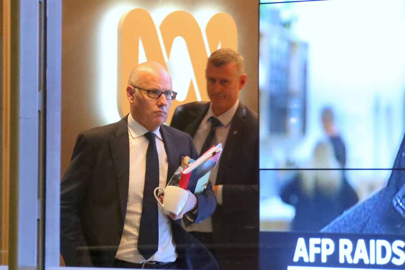 AFP officers raided the ABC headquarters in Sydney, a day after raiding a News Corp reporter's home.