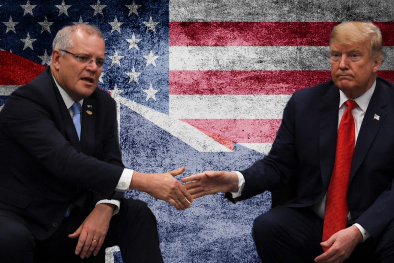 Prime Minister Scott Morrison was reportedly berated by US President Donald Trump.