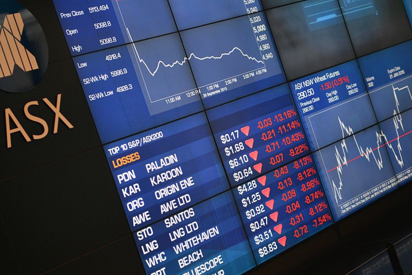 Australian shares tumbled in early trade over rising fears of a global recession with the benchmark index plunging by 3.7 per cent in the past two days.