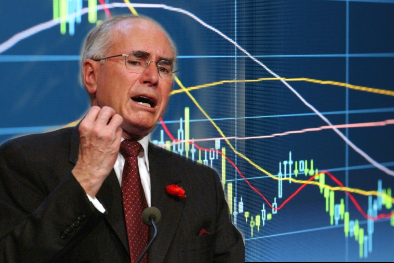 Former PM John Howard says interest rates have gone "perhaps too far".
