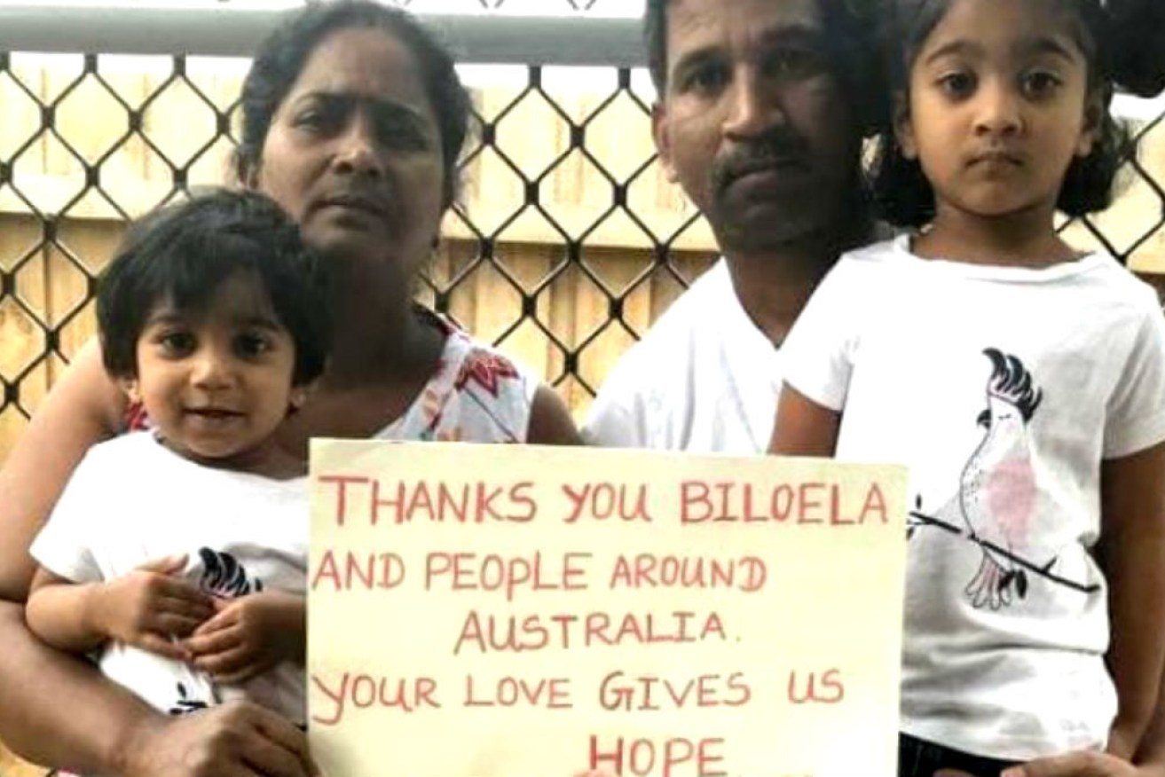The family have been held on Christmas Island for nearly three years.