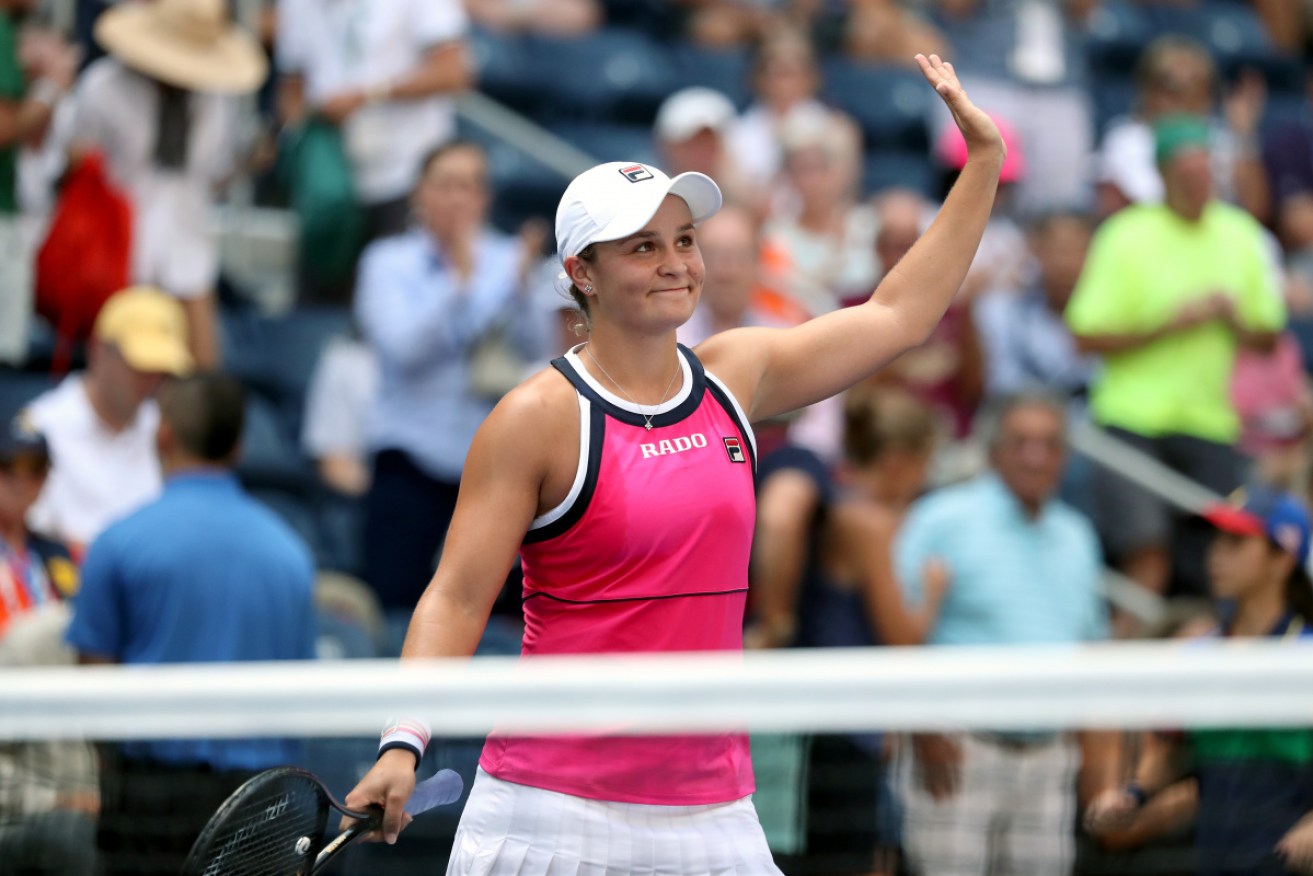 Ash Barty has more pressure on her now she is No.1. 