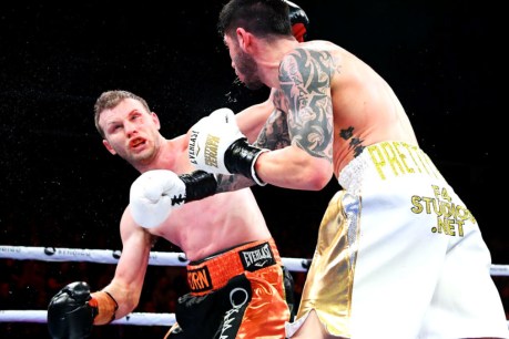Jeff Horn announces re-match with Michael Zerafa