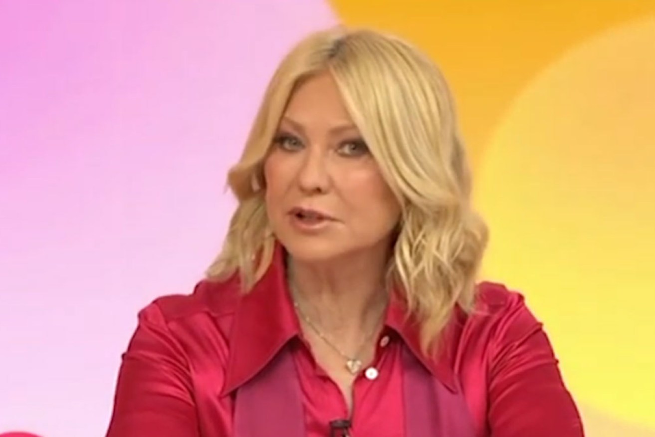 Kerri-Anne Kennerley has broken her collarbone and chipped her ankle.