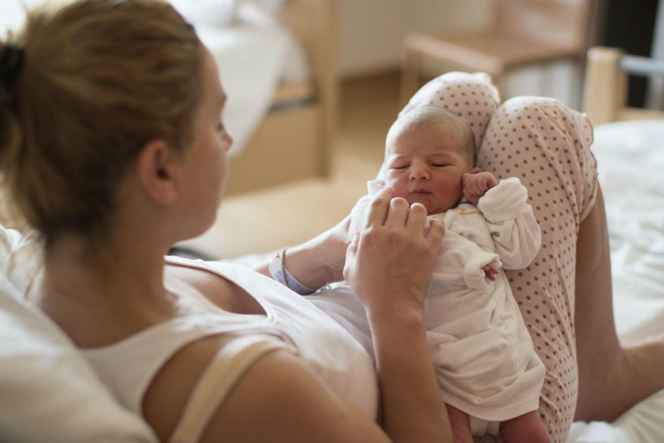 A hospital volunteer has been dismissed for speaking out about support given to women in labour.