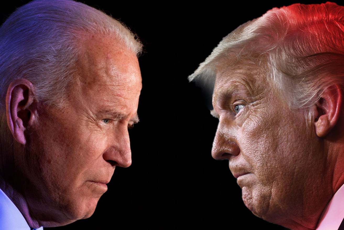Only if Donald Trump behaves will Joe Biden agrees to share the stage with him.