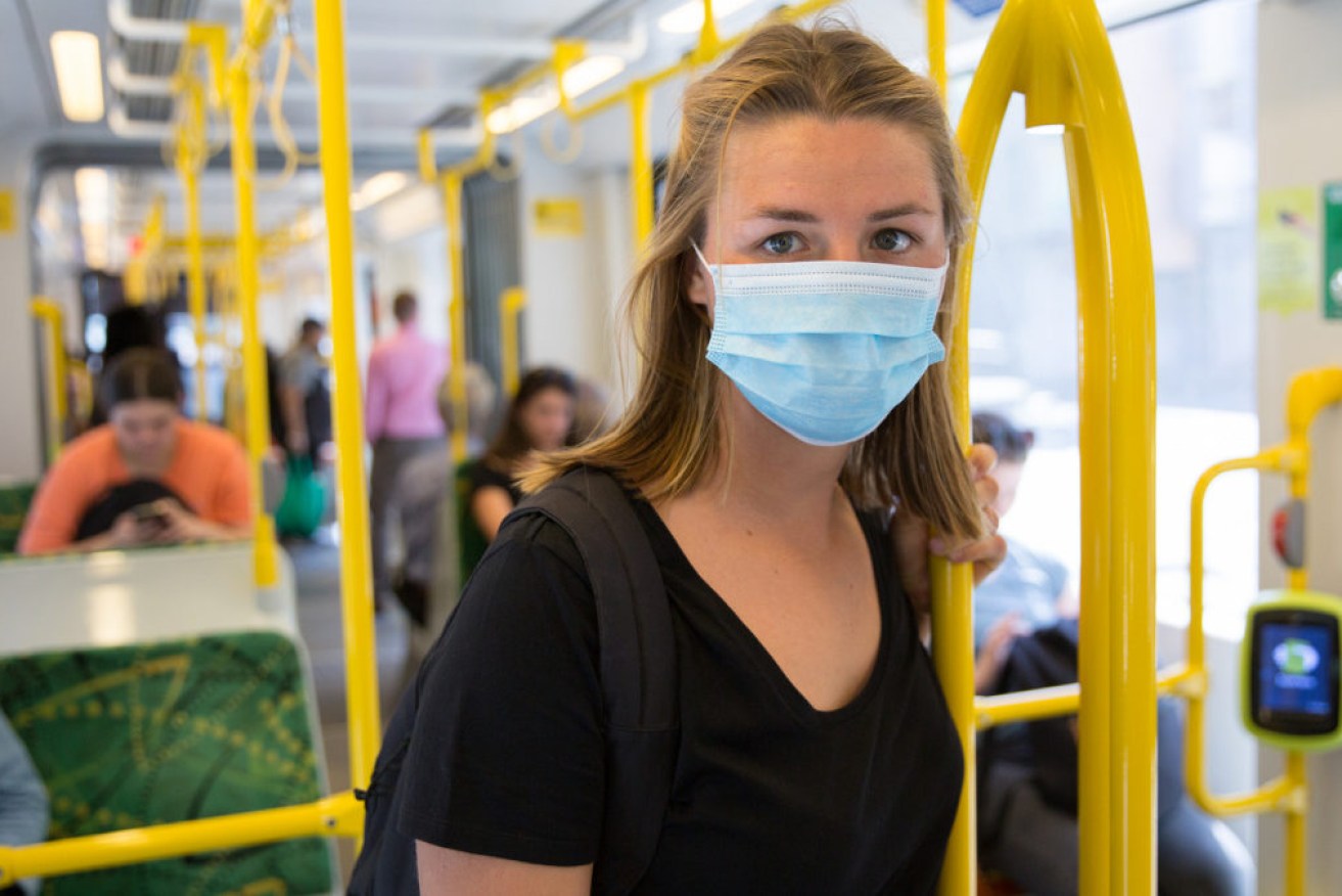 The new normal. Masks remain mandatory on public transport and inside.
