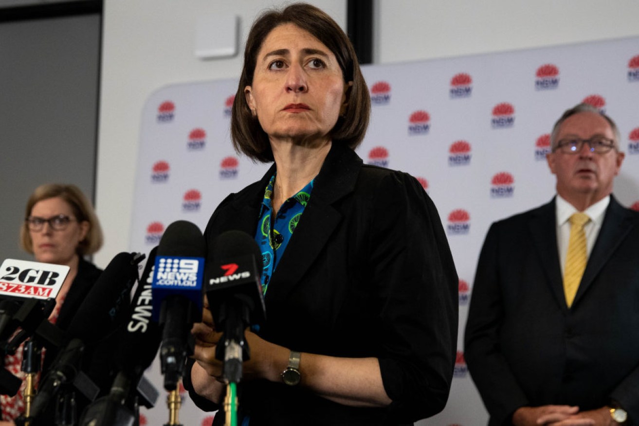 NSW Premier Gladys Berejiklian has unveiled NYE restrictions for her state.