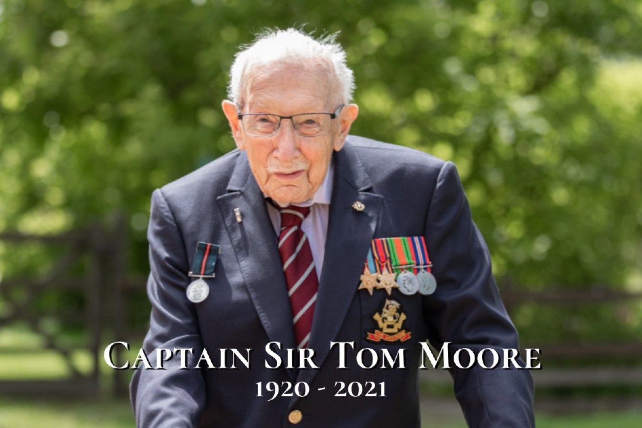 Captain Sir Thomas Moore, 100, died after contracting coronavirus.