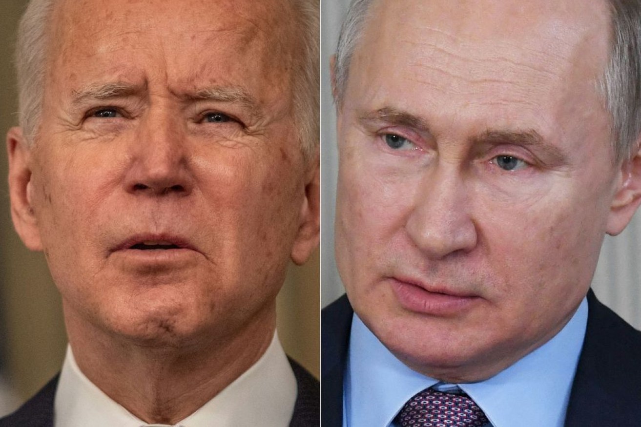Joe Biden has yet to respond to charges that the US is encouraging Vladimir Putin's political enemies.