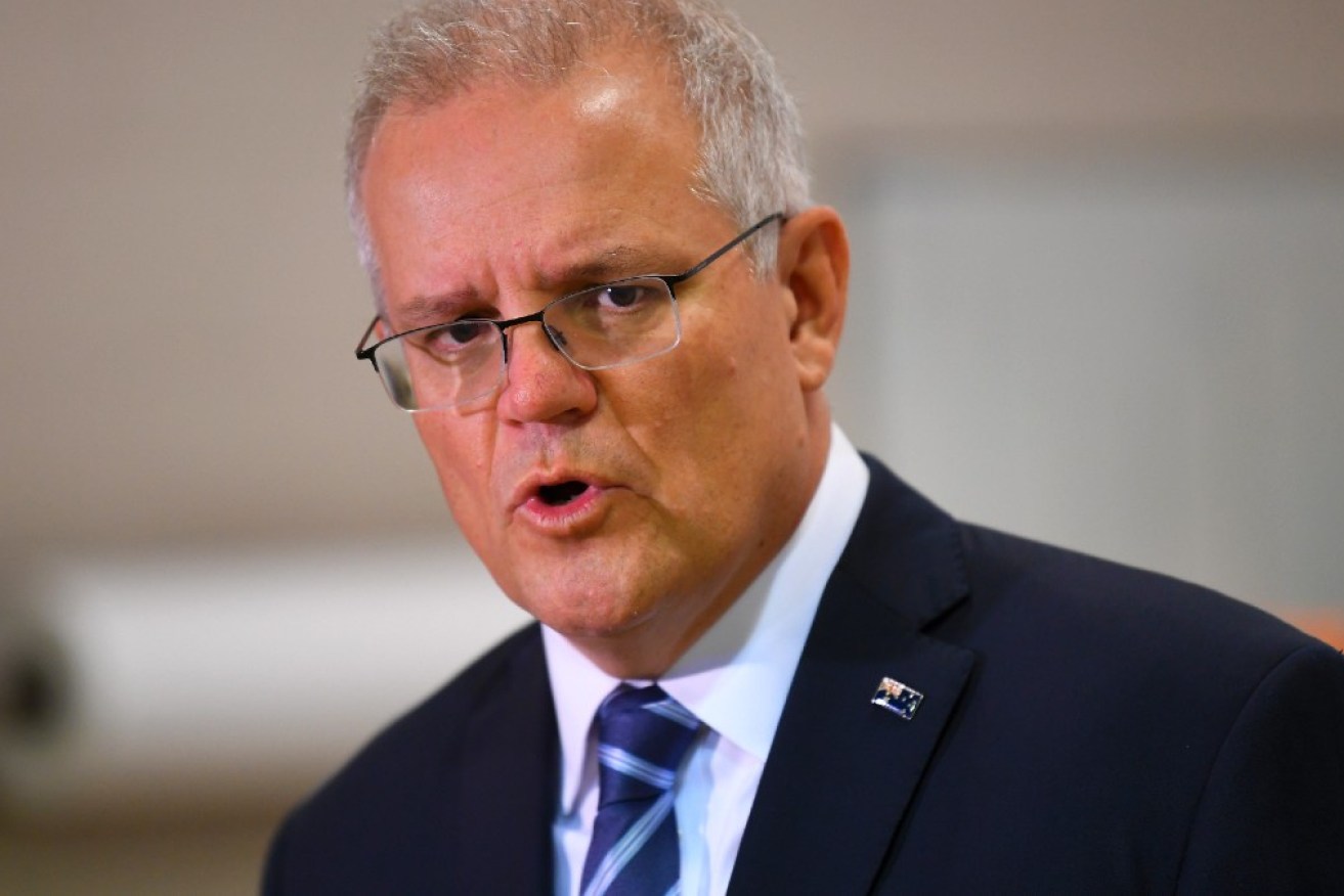 Support for Scott Morrison has lifted after hitting a low during parliamentary rape allegations.