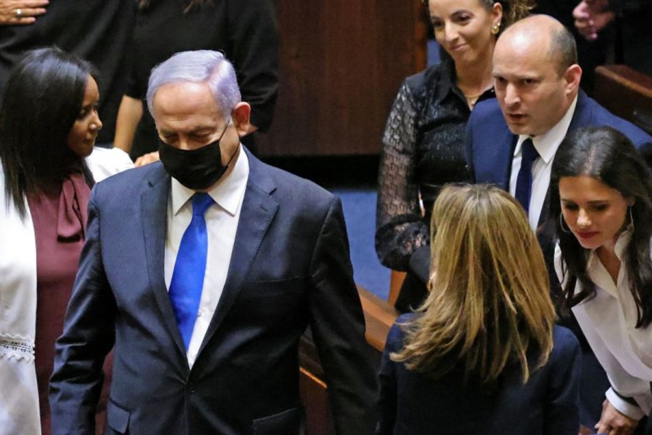 After leaving the chamber, Benjamin Netanyahu tweeted ‘we will be back’.