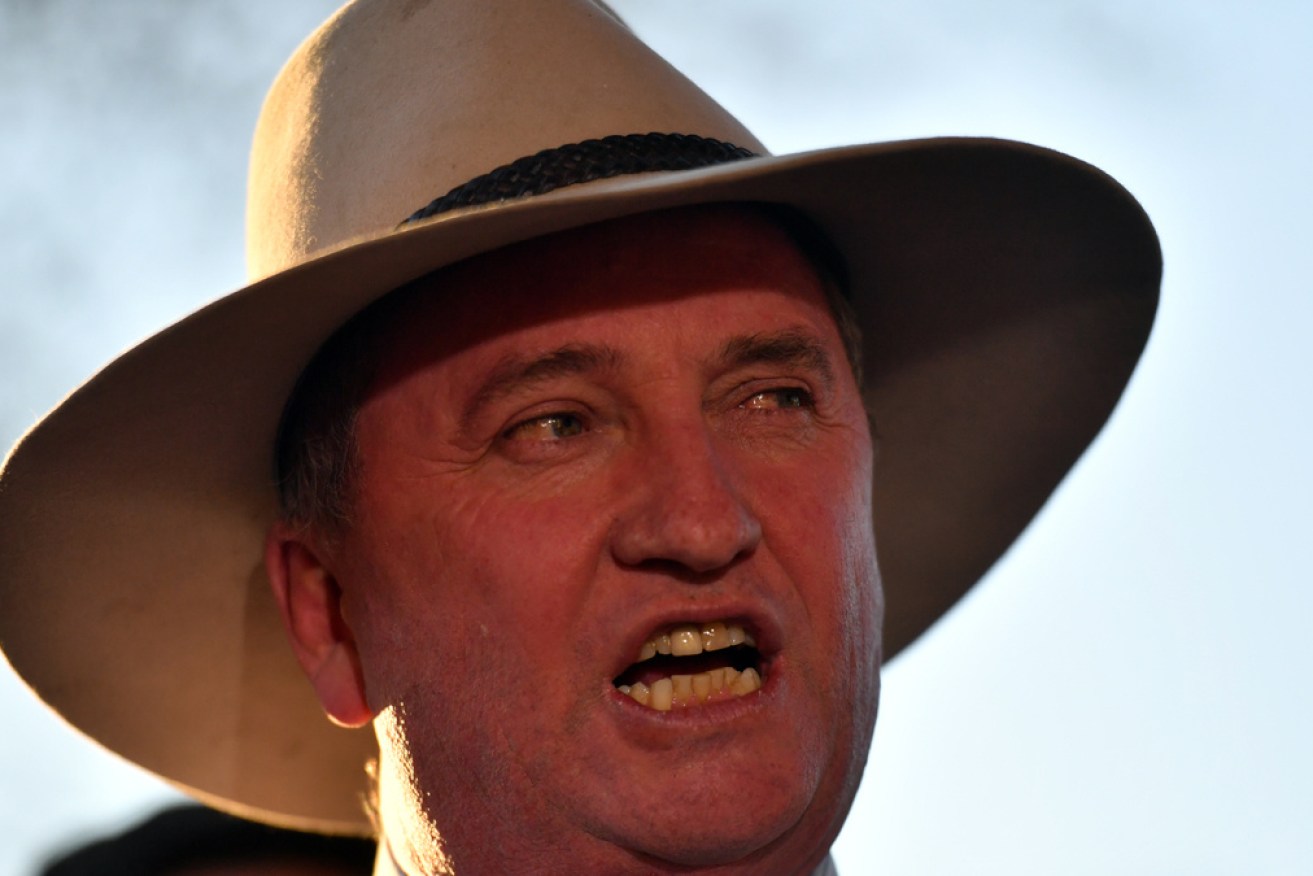 Barnaby Joyce boasted of the concession obtained in calculating the carbon cost of exported coal.