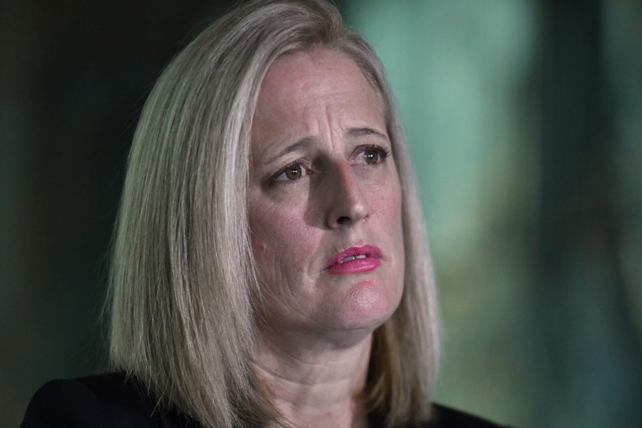 Finance Minister Katy Gallagher has been the target of relentless questioning by the opposition.
