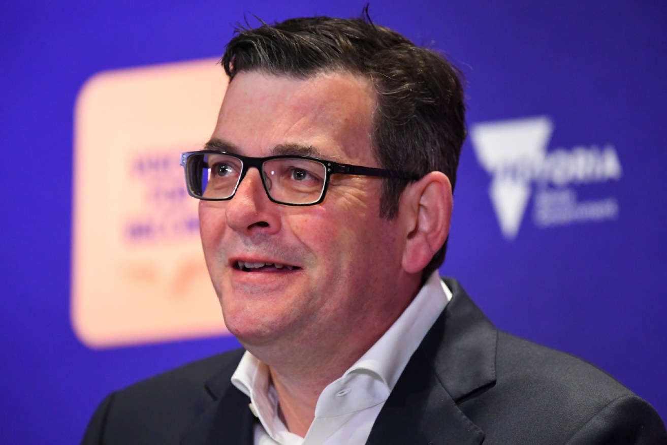 Daniel Andrews has good reason to smile now that his salary is nudging half a million dollars. <i>Photo: AAP</i>
