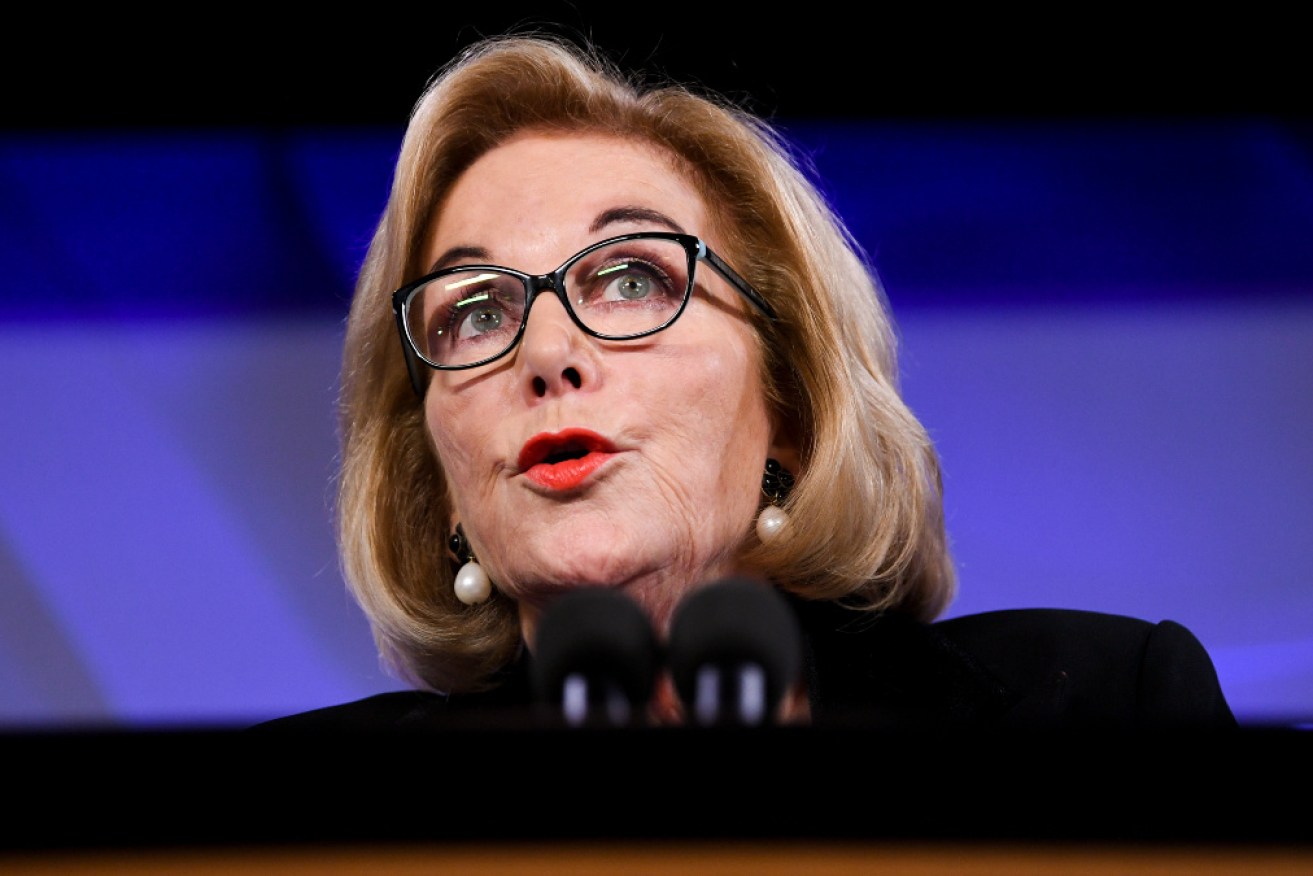 Ita Buttrose has addressed a meeting of media women as she prepares to depart the ABC.