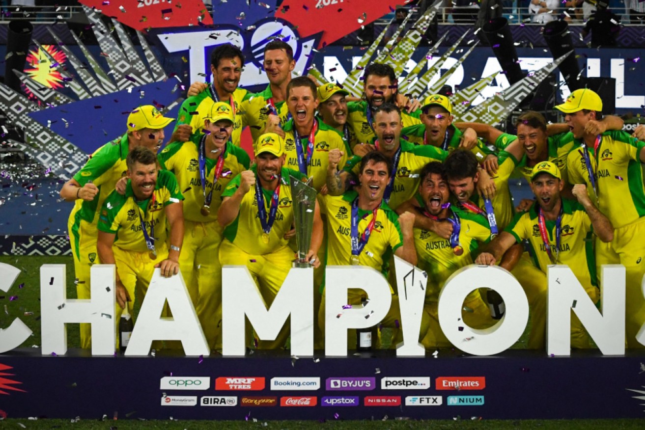 The drought is over! Australia secured an emphatic eight-wicket win over New Zealand in the World Cup final in Dubai.